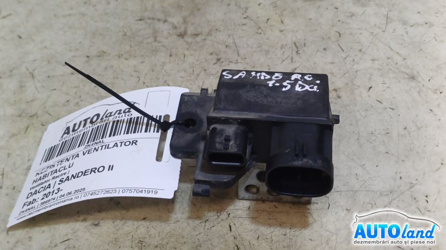 Rezistenta Ventilator Habitaclu Ventilator Racire Dacia SANDERO II 2013