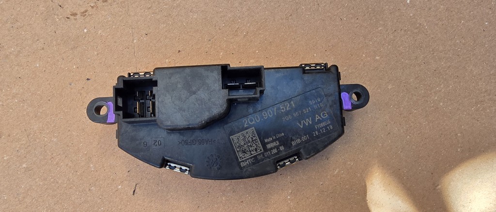 Rezistenta ventilator habitaclu VW Polo 2G Aw / T-Cross 2018 2019 2020 2021 2022