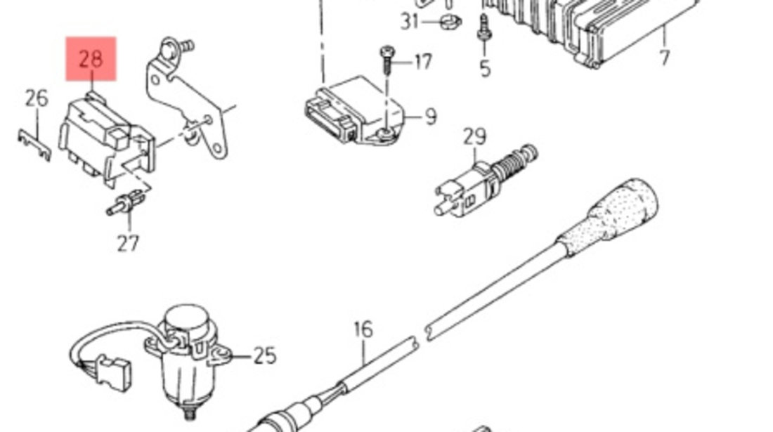 Rezistenta VOLKSWAGEN POLO (6N1) [ 1994 - 1999 ] 60 SDI (AKU) 44KW|60HP VAG OEM 191911261B