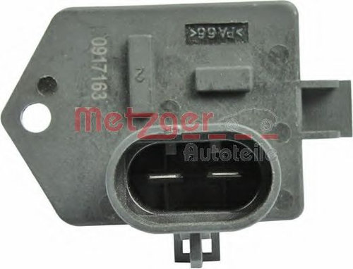 Rezistor, Electromotor - ventilator CITROEN C5 I (DC) (2001 - 2004) METZGER 0917175 piesa NOUA