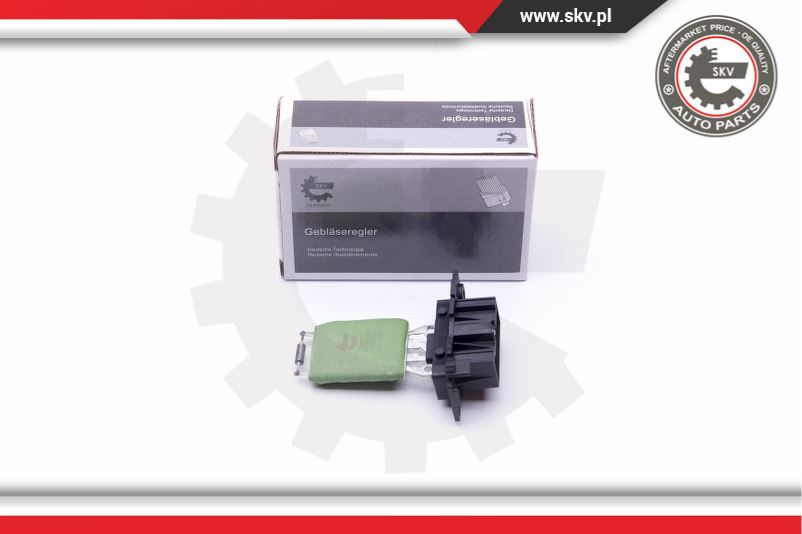 Rezistor pentru suflante ; ALFA ROMEO CITROEN FIAT OPEL PEUGEOT VAUXHALL ; 13248240
