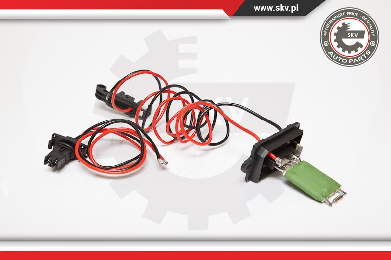 Rezistor pentru suflante ; RENAULT Clio III Kangoo Modus ; 7701209803