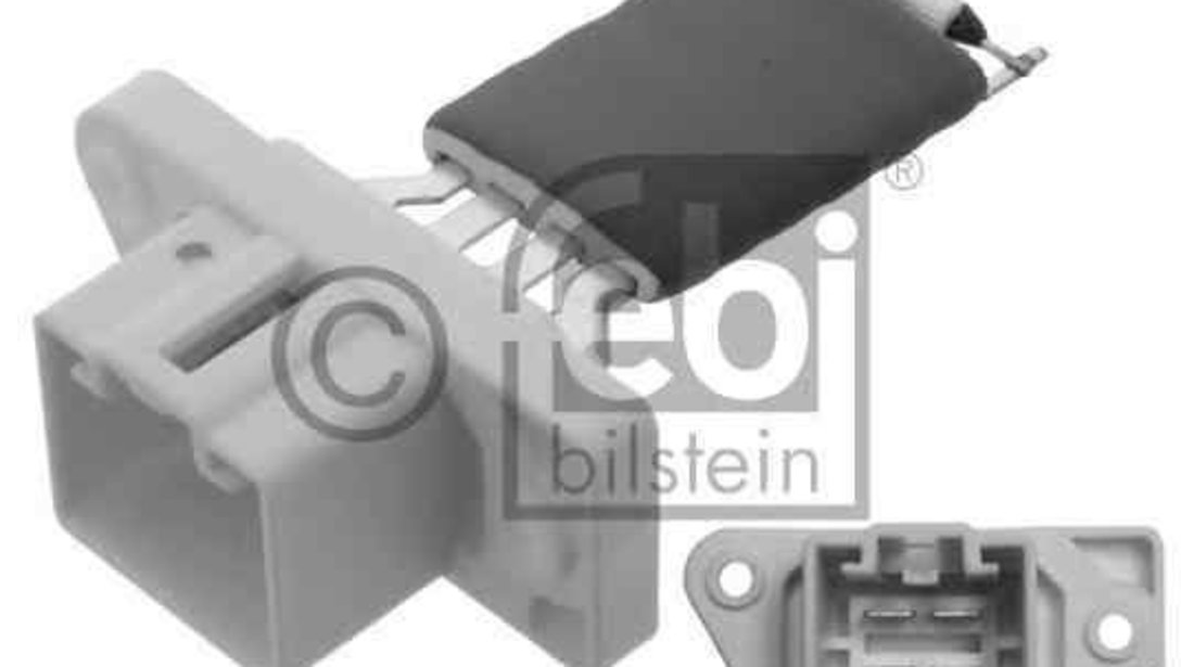 Rezistor trepte ventilator habitaclu aeroterma FORD S-MAX (WA6) FEBI BILSTEIN 38635