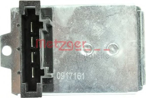 Rezistor, ventilator habitaclu FORD GALAXY (WGR) (1995 - 2006) METZGER 0917161 piesa NOUA