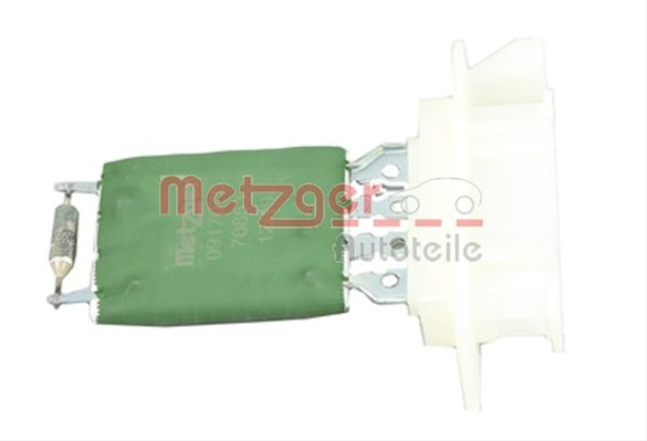 Rezistor, Ventilator Habitaclu Metzger Citroen/Peugeot 0917075