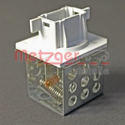 Rezistor, Ventilator Habitaclu Metzger Citroen/Peugeot 0917109