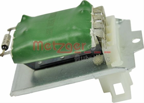 Rezistor, Ventilator Habitaclu Metzger Vag 0917165