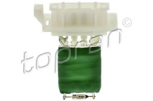 Rezistor, ventilator habitaclu OPEL COMBO Tour (2001 - 2016) TOPRAN 208 254 piesa NOUA