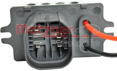 Rezistor, ventilator habitaclu RENAULT KANGOO Express (FC0/1) (1997 - 2007) METZGER 0917168 piesa NO...