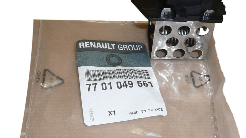 Rezistor ventilator habitaclu Renault Trafic 2 / Opel Vivaro A 7701049661 ( LICHIDARE DE STOC)