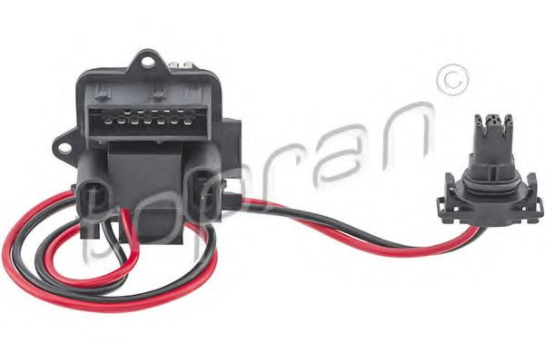 Rezistor, ventilator habitaclu RENAULT TRAFIC II bus (JL) (2001 - 2014) TOPRAN 208 246 piesa NOUA