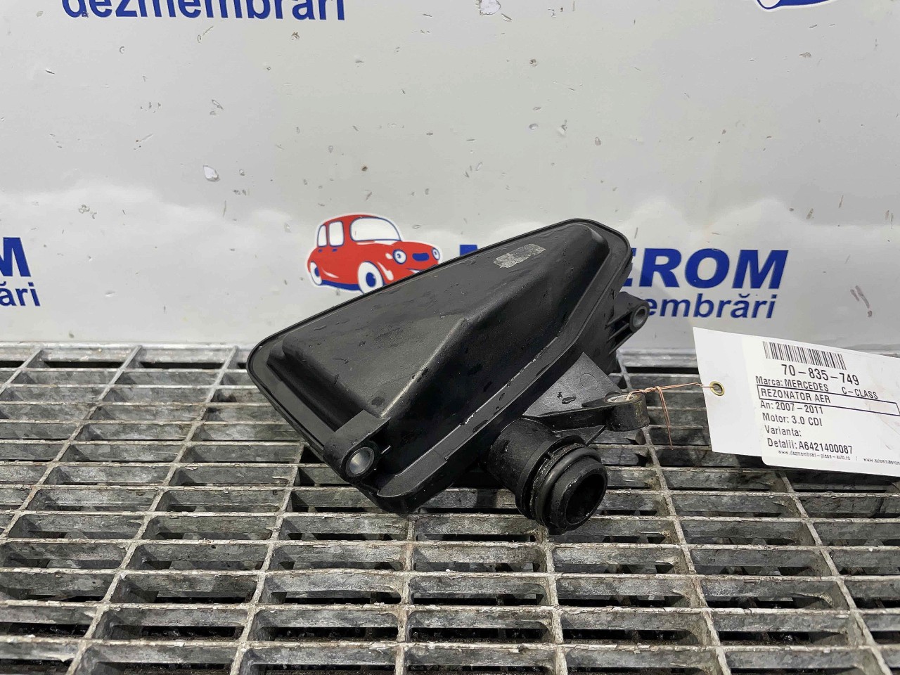 REZONATOR AER MERCEDES C-CLASS C-CLASS 3.0 CDI - (2007 2011)