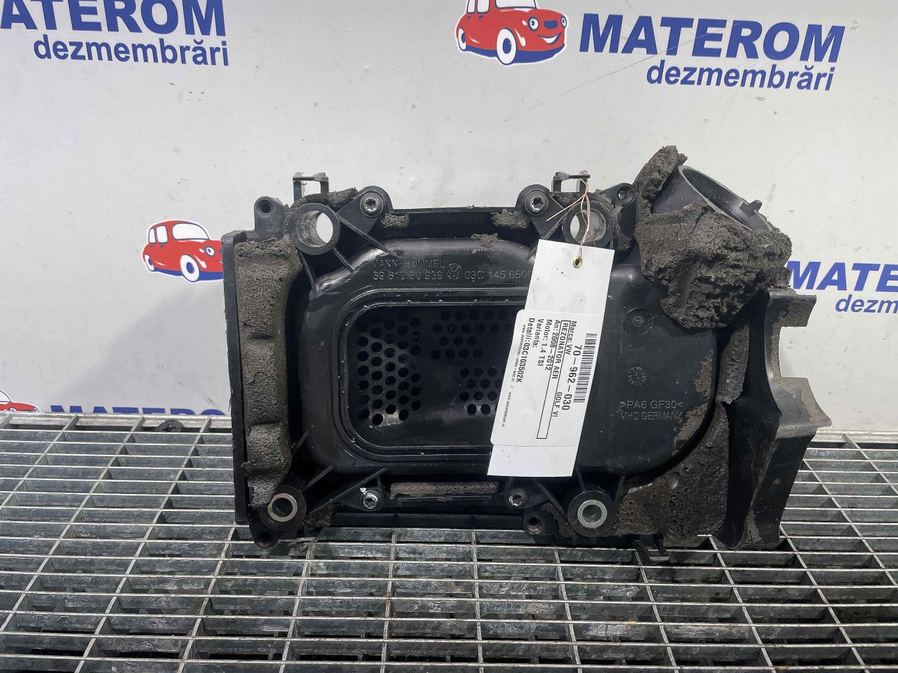 REZONATOR AER VW GOLF VI GOLF VI 1.4 TSI - (2008 2012)