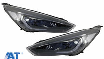 RHD Faruri LED DRL compatibil cu Ford Focus III Mk...