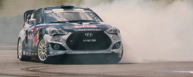 Rhys Millen inchide traficul din Washington pentru a se juca de-a Gymkhana