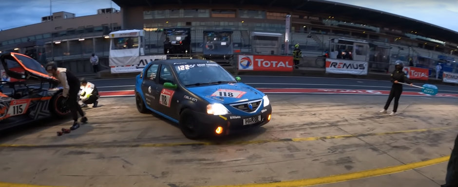 Risti sa adormi la volanul ei. Uite cat de 'rapida' e o Dacie pe Nurburgring. Video Risti sa adormi la volanul ei. Uite cat de 'rapida' e o Dacie pe Nurburgring. Video