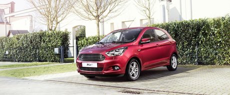 Rivalul direct al Daciei Sandero, noul Ford Ka+, obtine mai putine stele de siguranta ca masina romaneasca