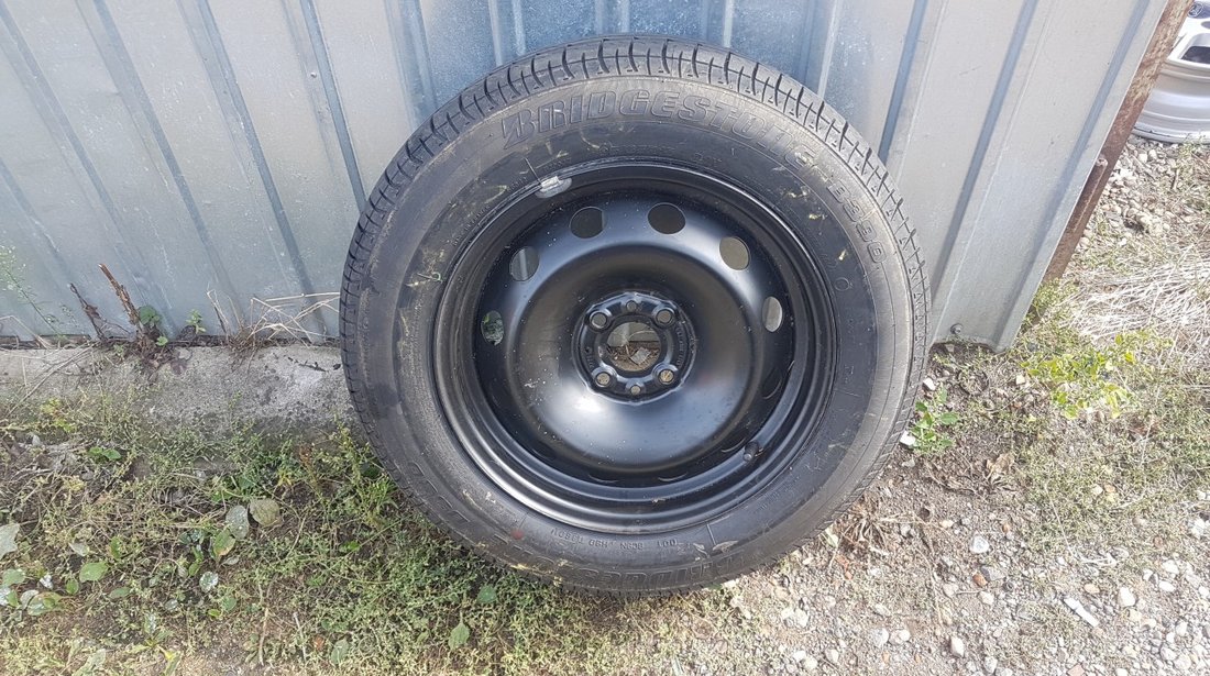 roata de rezerva 4x100, opel astra H, cu anvelopa 195/65/15