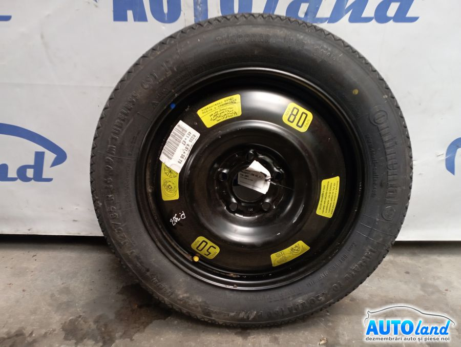 Roata de Rezerva 5 Gauri, 125/85/r16 Peugeot 308 4A ,4C 2007
