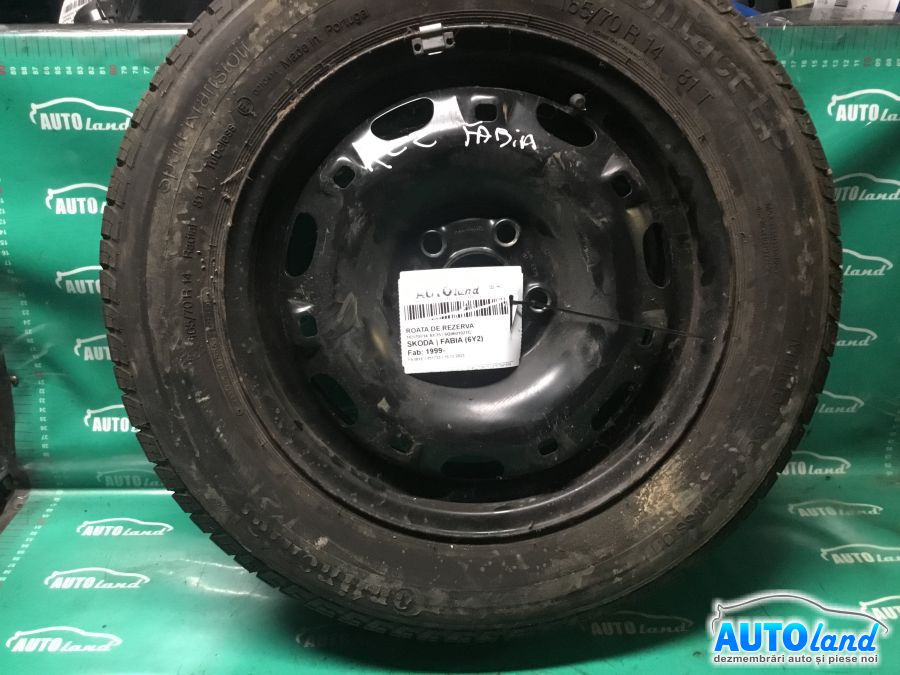 Roata de Rezerva 6q0601027c 165/70/r14, Et 35 Skoda FABIA 6Y2 1999