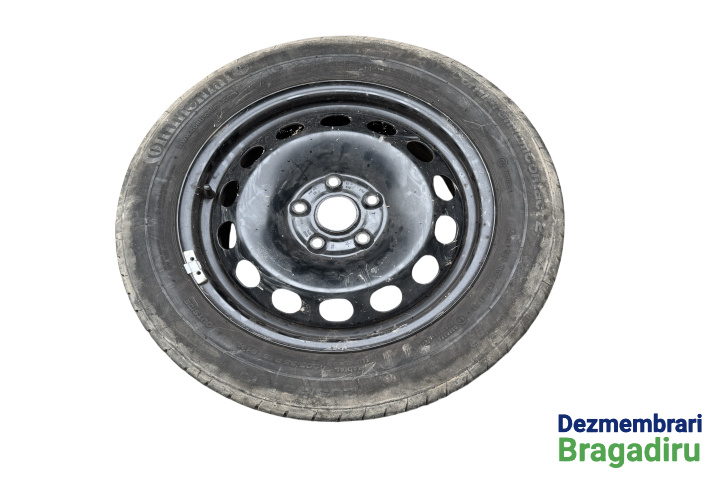 Roata de rezerva Continental 205/55/R16 ET50 1K0601027A Volkswagen VW Golf 6 [2008 - 2015] wagon 5-usi 1.6 TDI BlueMotion MT (105 hp) Cod motor: CAY, Cod cutie: LUB, Cod culoare: LA7W