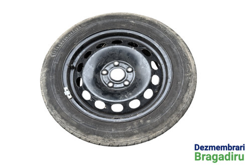 Roata de rezerva Continental 205/55/R16 ET50 1K0601027A Volkswagen VW Golf 6 [2008 - 2015] wagon 5-u...