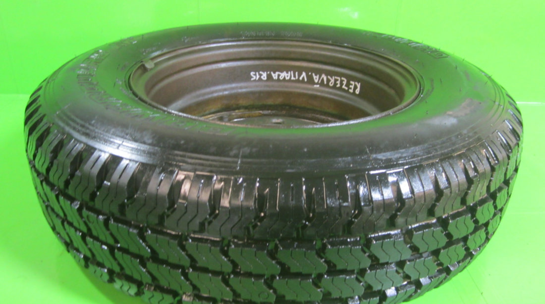 ROATA DE REZERVA CU ANVELOPA KUMHO R15 SUZUKI VITARA 4x4 FAB. 1988 – 2002 ⭐⭐⭐⭐⭐