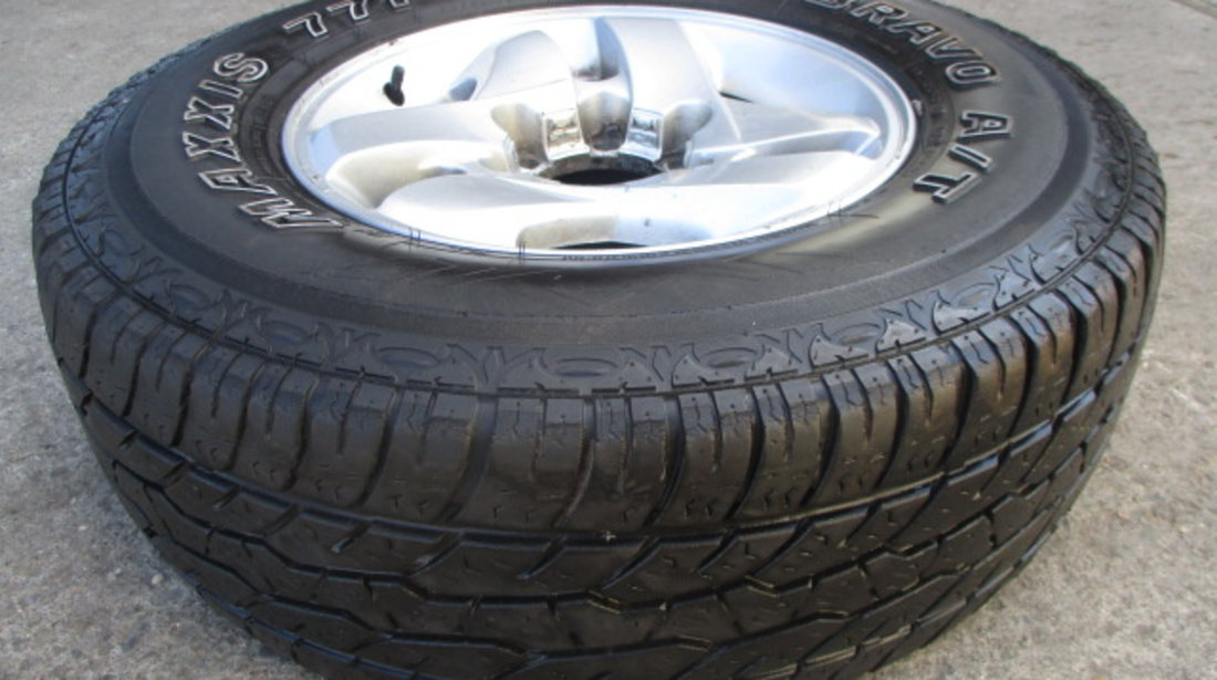 ROATA DE REZERVA R16 CU ANVELOPA MAXXIS 245/75R16 HYUNDAI TERRACAN FAB. 2001 – 2006 ⭐⭐⭐⭐⭐