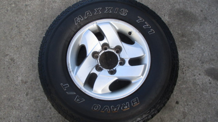 ROATA DE REZERVA R16 CU ANVELOPA MAXXIS 245/75R16 HYUNDAI TERRACAN FAB. 2001 – 2006 ⭐⭐⭐⭐⭐