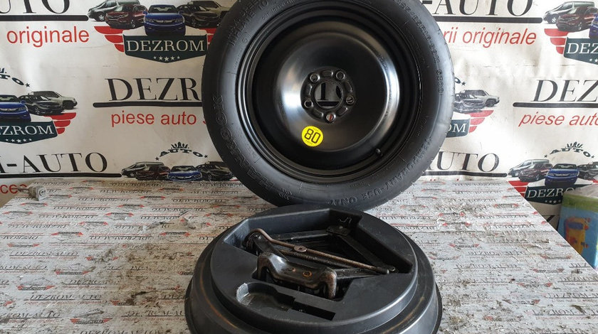 Roata de rezerva slim completa originala 16" 5x108 RENAULT LAGUNA II cod piesa : 1S71-MH0-5229
