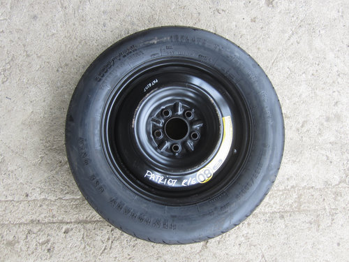 ROATA DE REZERVA SLIM CU ANVELOPA R16 GOODYEAR T155/90D16 JEEP PATRIOT 4x4 FAB. 2006 - 2017 ⭐⭐...