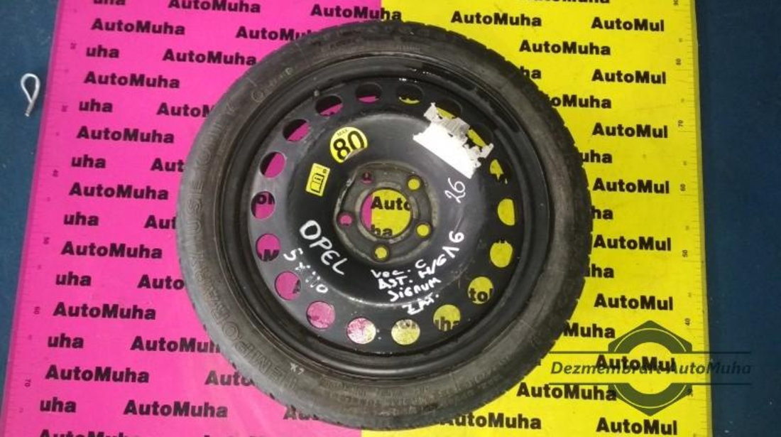 Roata de rezerva slim Opel Vectra C (2002-2005) T115/70R16 92M