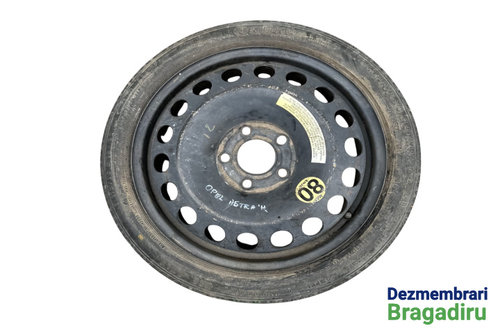 Roata de rezerva slim R16 Roata de rezerva slim T115/70/R16 Opel Astra H [2004 - 2007] Hatchback 1.9...