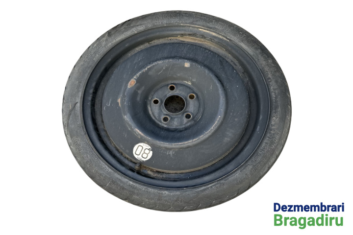 Roata de rezerva slim R17 Roata de rezerva slim T125/70/D17 Toyota Avensis 2 T25 [2002 - 2006] wagon 2.0 D MT (116 hp)