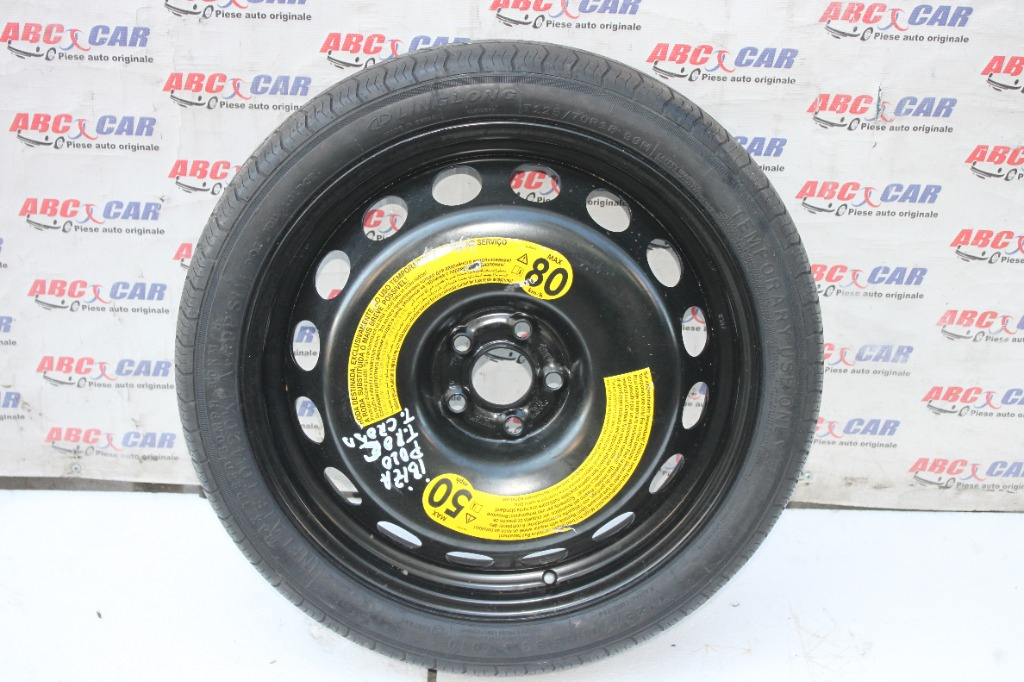 Roata de rezerva slim R18 VW T-Roc (A11) 2017-prezent 2Q0601027AL