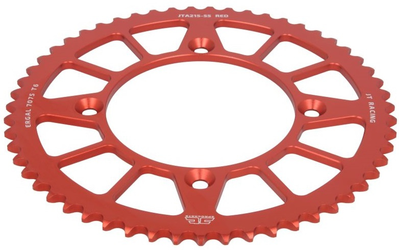 Roata Dintata Cutie Viteze Moto JT Sprockets JTA215,55RED