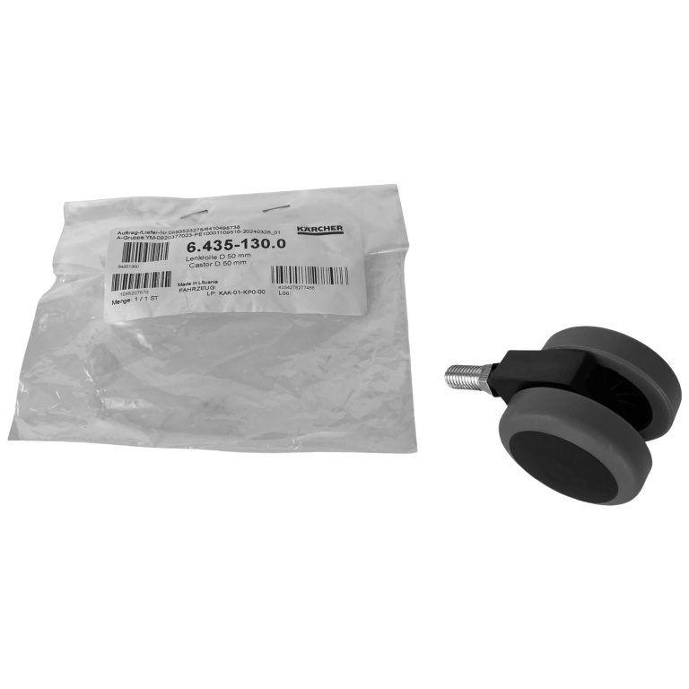 Roata Ghidare Masina Maturat Karcher D 50mm KM 550, S 500, S 550, S 650 6.435-130.0