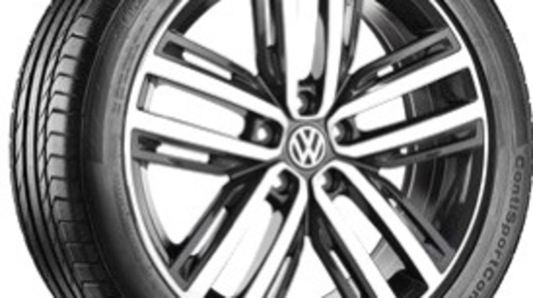 Roata Iarna Completa Oe Volkswagen Tiguan Design Auckland 235/50 R19 103V XL, 7.0J x 19 ET43 5NA07322988Z