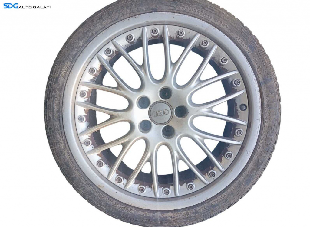 Roata Janta Rezerva Aliaj Daytona Race 255 35 19 R19 Anvelope Cauciucuri Vara Dot 2021 9J ET 33 Audi A4 B8 2008 - 2015 Cod 8T0601025K 8T0601025P [B4507]