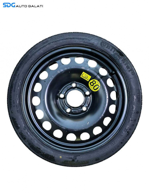 Roata Janta Rezerva Slim T115 70 16 R16 Opel Astra J 2009 - 2016 Cod 13267272 2160141 [G0041]