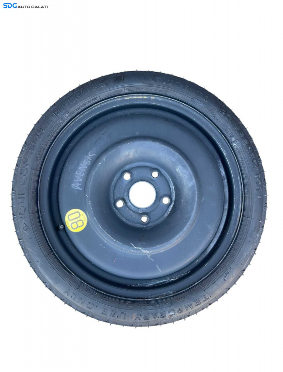 Roata Janta Rezerva Tabla Slim T125 70 18 R18 Volkswagen Jetta 3 2005 - 2011 Cod 1K0601027B [M8015]