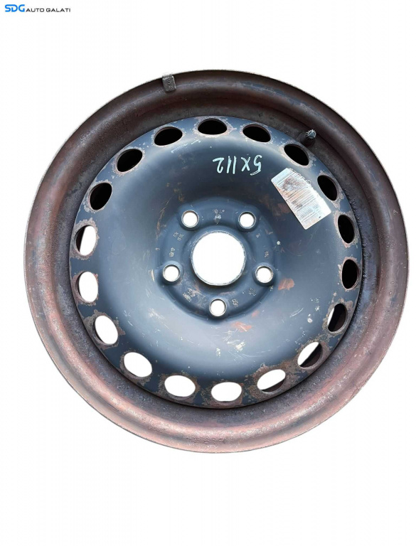 Roata Janta Tabla Rezerva 6Jx15H2 ET47 5x112 Volkswagen Touran 2003 – 2015 Cod 1K0601027C [B4204]