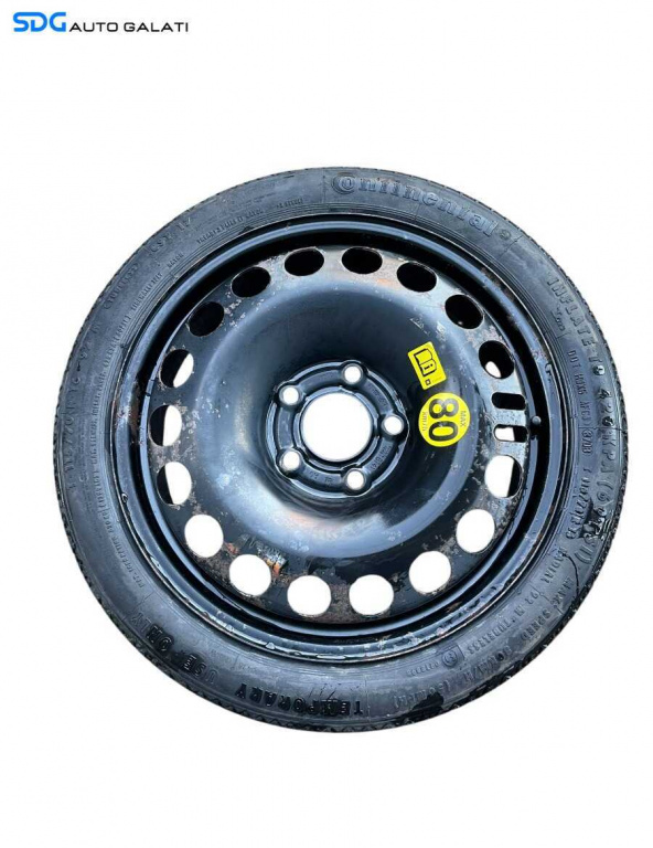 Roata Janta Tabla Rezerva Slim 5x110 T115 70 16 R16 Opel Vectra C 2002 - 2008 Cod 2160132 13205892 [B4196]