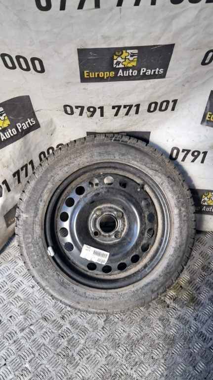 Roata rezerva 4X100 185 /60/15 Opel Meriva an 2007
