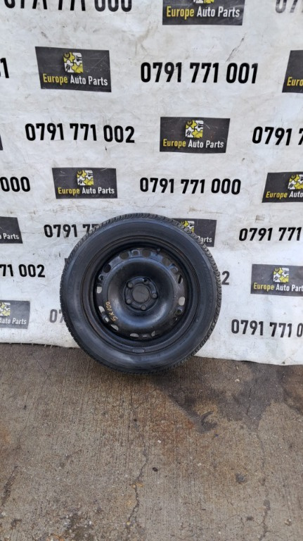 Roata rezerva 5x100 195 / 55 R15 VW Polo Golf 4 Skoda Fabia , Octavia Seat Ibiza Leon Audi A1 A3 cod 6Q0601027