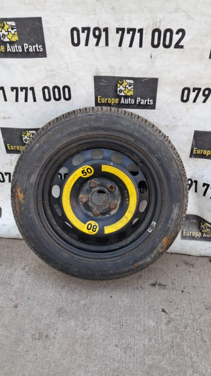 Roata rezerva 5x112 205/55 R16 VW Passat CC B6 B7 B8 Touran Jetta Tiguan Golf 6 Golf7 cod 1K0601027K