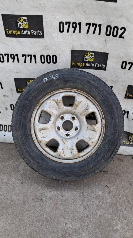 Roata rezerva 5x114.3 215/ 65R16 Dacia Renault Nissan Dodge Mazda Alfa Romeo