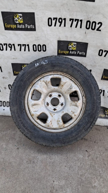 Roata rezerva 5x114.3 215/ 65R16 Dacia Renault Nissan Dodge Mazda Alfa Romeo