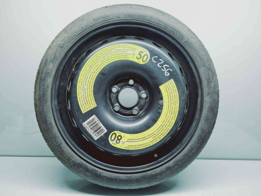 Roata rezerva Audi A4 (8W2, B9) [Fabr 2015-2023] T125 / 70 / R19