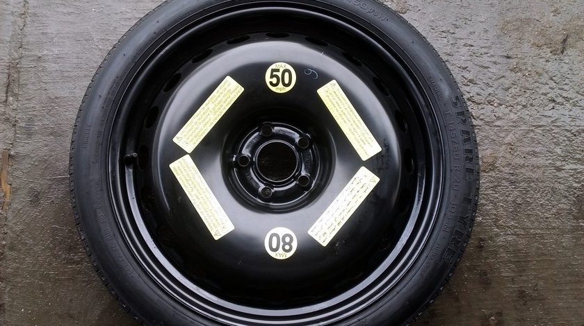 ROATA REZERVA AUDI A4-B8,A5,A6,A7,A8,Q5,,MERCEDES 5X112 PE 19"-SLIM,NOUA